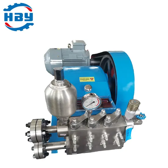 2500-9000psi 100gpm 3-Plunger High Pressure Pump